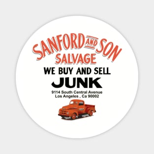 Sanford & Son Salvage Sign Magnet